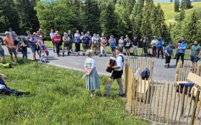 Ein Höhepunkt der Ausrufungen 2026: die Ureibe Steibis/Oberstaufen im Oberallgäu, Bayern